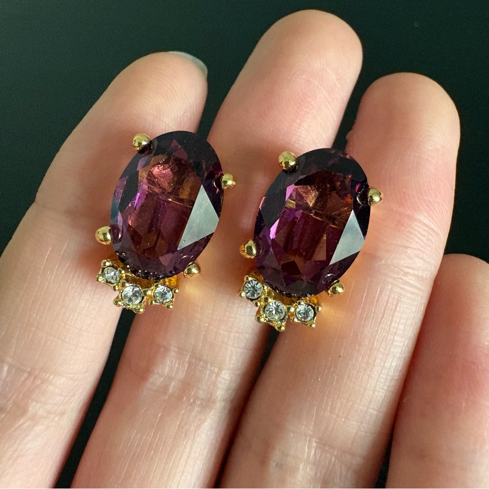 Vintage Dior Clip On Earrings - Picture 2 of 11